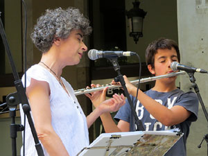 Dia de la M&uacute;sica 2016. Escenari de la Rambla de la Llibertat