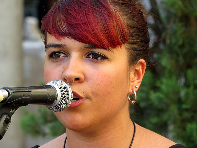 Dia de la M&uacute;sica 2016. Escenari de la pla&ccedil;a de Sant Feliu