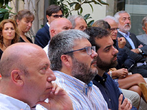 Diada Nacional 2016. Acte institucional al pati de la Diputaci&oacute; de Girona