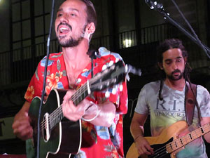Diada Nacional 2016. Concert del grup Falciots Ninja a la pla&ccedil;a del Vi