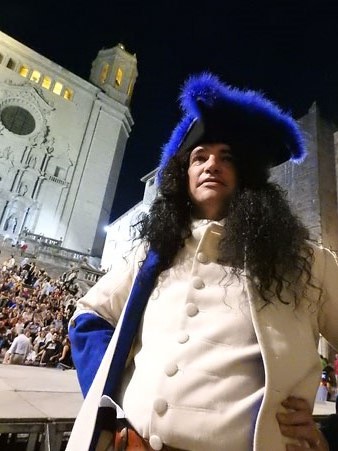 El Duc de Noailles, Mariscal de Fran&ccedil;a, comandant de les tropes borb&ograve;niques franco espanyoles