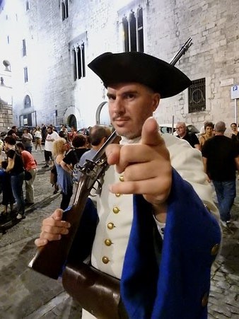 Fuseller del regiment de Sant Narc&iacute;s