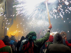Fires 2016. El correfoc amb els Diables de l'Onyar