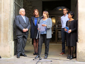 Fires 2016. Inauguraci&oacute; de l'exposici&oacute; La Girona de l'aigua, al Museu d'Hist&ograve;ria de Girona