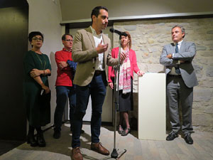 Exposici&oacute; Aig&uuml;es rituals. Una hist&ograve;ria dels banys jueus de Girona, al Museu d'Hist&ograve;ria dels Jueus de Girona