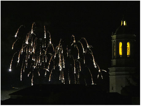 Fires 2016. El castell de focs de cloenda de Fires de Sant Narc&iacute;s