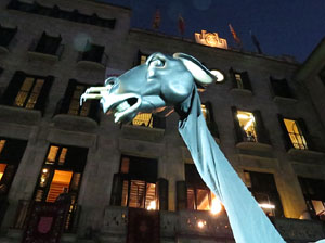 Fires 2016. El preg&oacute. Balls a la pla&ccedil;a del Vi