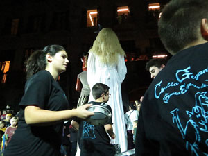 Fires 2016. El preg&oacute. Balls a la pla&ccedil;a del Vi
