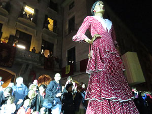 Fires 2016. El preg&oacute. Balls a la pla&ccedil;a del Vi