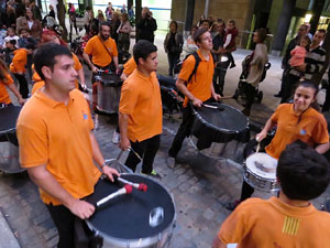 Fires 2016. El preg&oacute. Cercavila amb gegants, capgrossos i mules