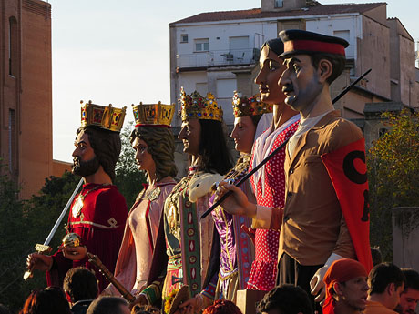 Fires 2016. El preg&oacute. Concentraci&oacute; a la pla&ccedil;a de la Constituci&oacute;