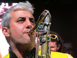 Fires 2016. El preg&oacute. Concert amb Always Drinking Marxing Band