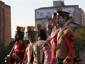 Fires 2016. El preg&oacute. Concentraci&oacute; a la pla&ccedil;a de la Constituci&oacute;