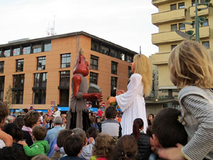 Fires 2016. El preg&oacute. Concentraci&oacute; a la pla&ccedil;a de la Constituci&oacute;