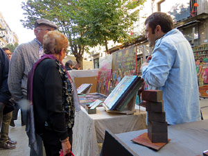 Fires 2016. 48a. Fira del Dibuix, la Pintura i la Fotografia a la Rambla de la Llibertat i la pla&ccedil;a del Vi