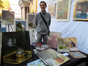 Fires 2016. 48a. Fira del Dibuix, la Pintura i la Fotografia a la Rambla de la Llibertat i la pla&ccedil;a del Vi