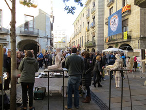 Fires 2016. 48a. Fira del Dibuix, la Pintura i la Fotografia a la Rambla de la Llibertat i la pla&ccedil;a del Vi