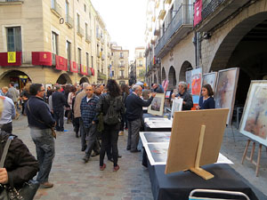 Fires 2016. 48a. Fira del Dibuix, la Pintura i la Fotografia a la Rambla de la Llibertat i la pla&ccedil;a del Vi