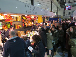 Girona10 2017. Tastets gastron&ograve;mics al Mercat del Lle&oacute; de Girona