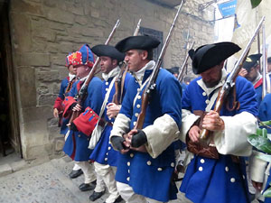 Girona resisteix! Jornades de recreaci&oacute; hist&ograve;rica de la Guerra de Successi&oacute;. Combat al carrer de Bellmirall