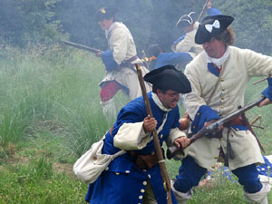 Girona resisteix! Jornades de recreaci&oacute; hist&ograve;rica de la Guerra de Successi&oacute;. Castell de Montju&iuml;c. La capitulaci&oacute;