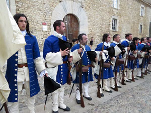 Girona resisteix! Jornades de recreaci&oacute; hist&ograve;rica de la Guerra de Successi&oacute;. Cloenda de les activitats de dissabte
