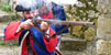 Combat al portal de Sant Crist&ograve;fol