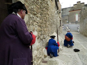 Girona resisteix! Jornades de recreaci&oacute; hist&ograve;rica de la Guerra de Successi&oacute;. Combat al portal de Sant Crist&ograve;fol