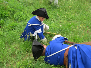 Girona resisteix! Jornades de recreaci&oacute; hist&ograve;rica de la Guerra de Successi&oacute;. Castell de Montju&iuml;c. Cloenda de la recreaci&oacute; hist&ograve;rica