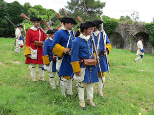 Girona resisteix! Jornades de recreaci&oacute; hist&ograve;rica de la Guerra de Successi&oacute;. Castell de Montju&iuml;c. Cloenda de la recreaci&oacute; hist&ograve;rica