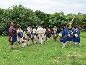 Girona resisteix! Jornades de recreaci&oacute; hist&ograve;rica de la Guerra de Successi&oacute;. Castell de Montju&iuml;c. Cloenda de la recreaci&oacute; hist&ograve;rica