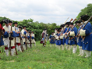 Girona resisteix! Jornades de recreaci&oacute; hist&ograve;rica de la Guerra de Successi&oacute;. Castell de Montju&iuml;c. Cloenda de la recreaci&oacute; hist&ograve;rica