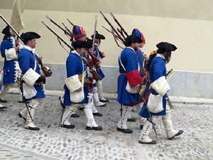 Girona resisteix! Jornades de recreaci&oacute; hist&ograve;rica de la Guerra de Successi&oacute;. Combat a la pla&ccedil;a dels Lledoners