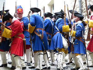 Girona resisteix! Jornades de recreaci&oacute; hist&ograve;rica de la Guerra de Successi&oacute;. Combat a la pla&ccedil;a dels Lledoners