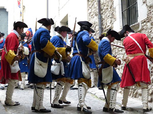 Girona resisteix! Jornades de recreaci&oacute; hist&ograve;rica de la Guerra de Successi&oacute;. Combat a la pla&ccedil;a dels Lledoners