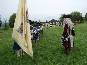 Girona resisteix! Jornades de recreaci&oacute; hist&ograve;rica de la Guerra de Successi&oacute;. Castell de Montju&iuml;c. Presentaci&oacute; de les unitats