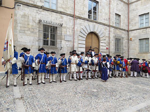 Girona resisteix! Jornades de recreaci&oacute; hist&ograve;rica de la Guerra de Successi&oacute;. Presentaci&oacute; de l'esdeveniment