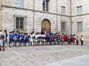 Girona resisteix! Jornades de recreaci&oacute; hist&ograve;rica de la Guerra de Successi&oacute;. Presentaci&oacute; de l'esdeveniment