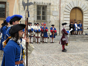 Girona resisteix! Jornades de recreaci&oacute; hist&ograve;rica de la Guerra de Successi&oacute;. Presentaci&oacute; de l'esdeveniment