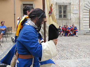 Girona resisteix! Jornades de recreaci&oacute; hist&ograve;rica de la Guerra de Successi&oacute;. Presentaci&oacute; de l'esdeveniment