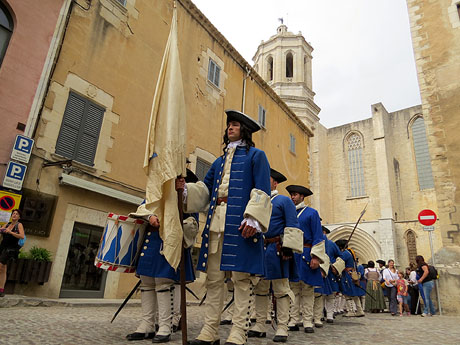 Girona resisteix! Jornades de recreaci&oacute; hist&ograve;rica de la Guerra de Successi&oacute;. El campament
