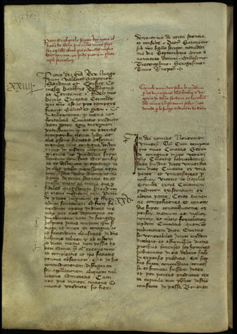 Conc&ograve;rdia entre la ciutat de Girona, d'una part, i les universitats i parr&ograve;quies foranes de la vegueria i batllia de Girona, de l'altra, sobre la contribuci&oacute; a les despeses de construcci&oacute; de les noves muralles del Mercadal. 24 de gener 1390