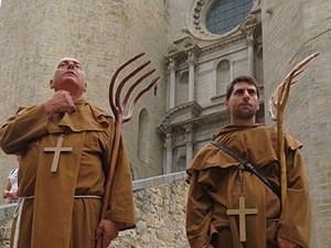 IX Festa Reviu els Setges Napole&ograve;nics de Girona. Desfilada pels carrers del Barri Vell