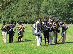 IX Festa Reviu els Setges Napole&ograve;nics de Girona. Recreaci&oacute; d'una batalla al parc de les Ribes del Ter