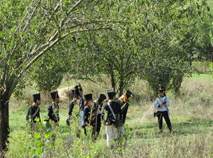 IX Festa Reviu els Setges Napole&ograve;nics de Girona. Recreaci&oacute; d'una batalla al parc de les Ribes del Ter