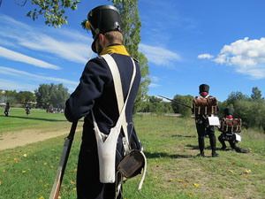 IX Festa Reviu els Setges Napole&ograve;nics de Girona. Recreaci&oacute; d'una batalla al parc de les Ribes del Ter