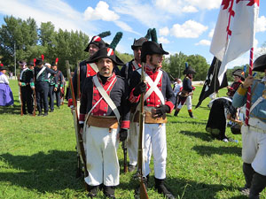 IX Festa Reviu els Setges Napole&ograve;nics de Girona. Finalitzaci&oacute; de la recreaci&oacute; a les Ribes del Ter