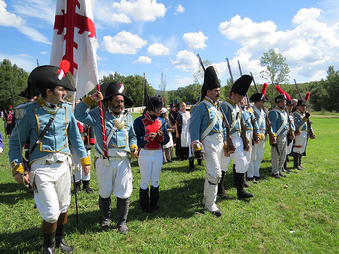 IX Festa Reviu els Setges Napole&ograve;nics de Girona. Finalitzaci&oacute; de la recreaci&oacute; a les Ribes del Ter