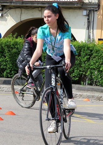 Ciclisme a la pla&ccedil;a Catalunya