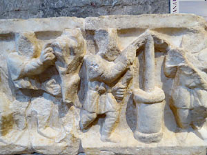 Sarc&ograve;fag de les Estacions, principi segle IV dC